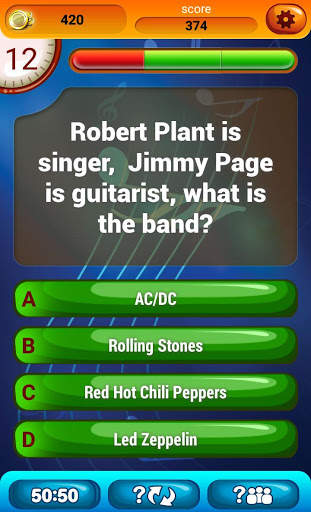 Rock n Roll Music Quiz Game screenshot 7