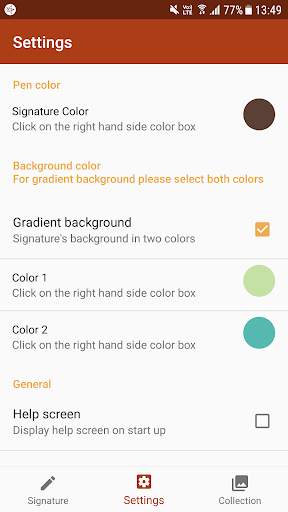 Signature Creator Lite screenshot 3