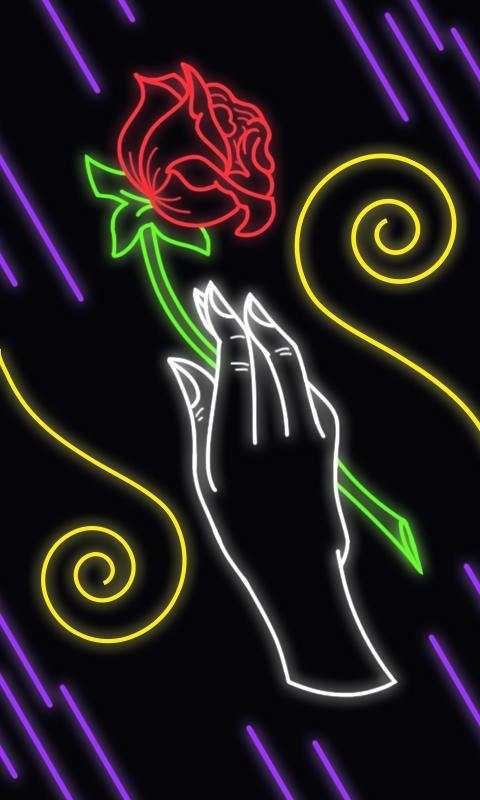Glow Draw - Neon Art 4 تصوير الشاشة
