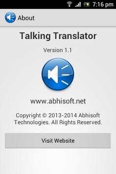 Talking Translator Pro screenshot 5