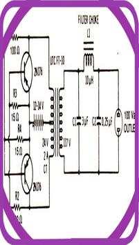 inverter circuit diagram simple screenshot 1