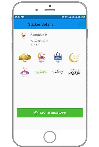 Ramadan Kareem Stickers For WA screenshot 2