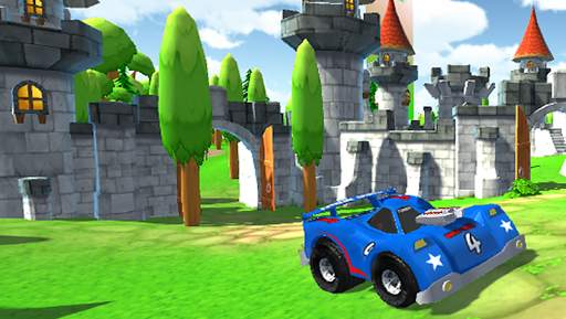 Cartoon Car Driving screenshot 1