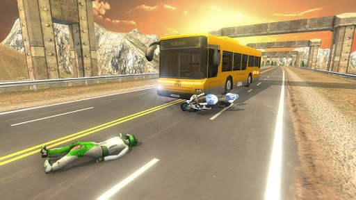 Bike VS Bus Free Racing Games – New Bike Race Game screenshot 6