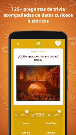 Trivia quiz de historia screenshot 4
