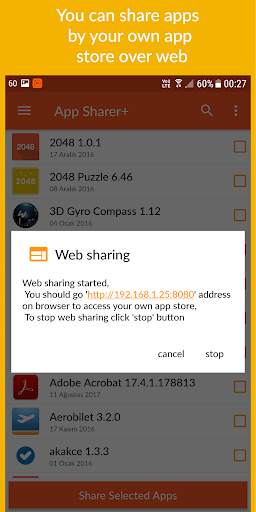 App Sharer  6 تصوير الشاشة