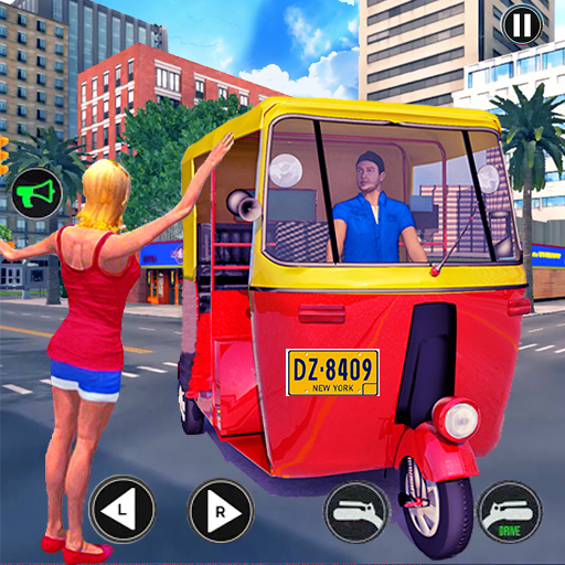 TuK Tuk Auto Rickshaw Simulator New Driving Games icon