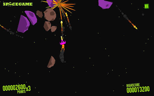 Power Shooter! 3D asteroids space game screenshot 4