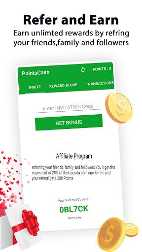 Points Cash -Free money Cash & gifts cards Rewards screenshot 5