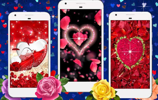 Rose petals Live Wallpaper screenshot 2