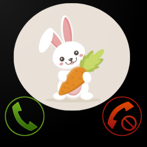 fake call easter bunny prank icon