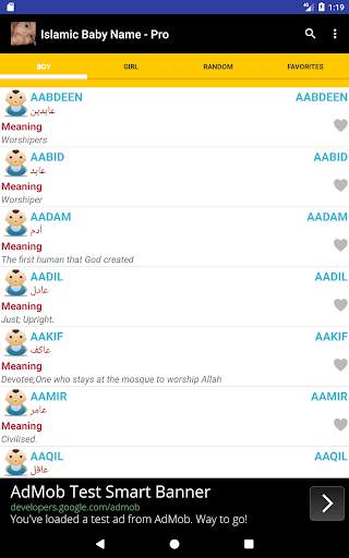Islamic Baby Name - Pro screenshot 9