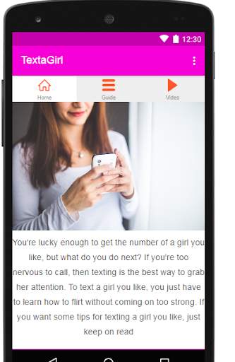 HOW TO TEXT A GIRL screenshot 2