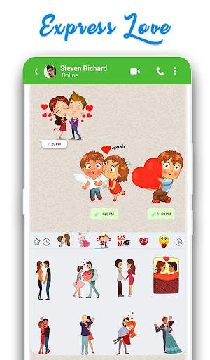 WAStickerApps: Romantic Love Stickers for whatsapp screenshot 10