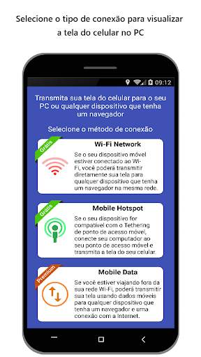 Screen Cast - Ver o celular no PC screenshot 1
