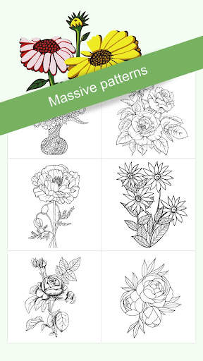Flowers Coloring Books screenshot 1