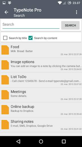 TypeNote Notepad 4 تصوير الشاشة