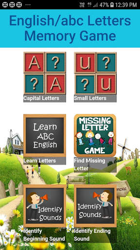 ABC Memory Game screenshot 2