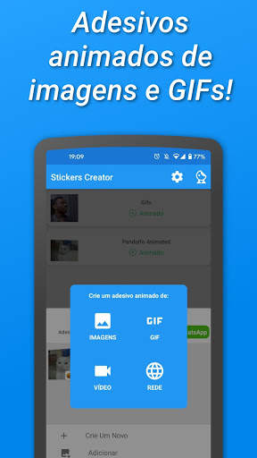 Criador de Adesivos - WhatsApp Telegram screenshot 6