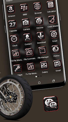 Motorbike Launcher Theme screenshot 2
