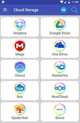 Cloud Storage / Backup Data screenshot 1