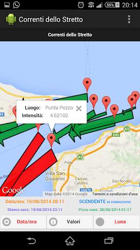 Correnti Stretto di Messina screenshot 2