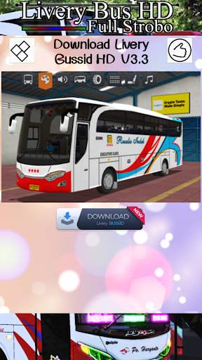 Livery Bus HD Full Strobo screenshot 5
