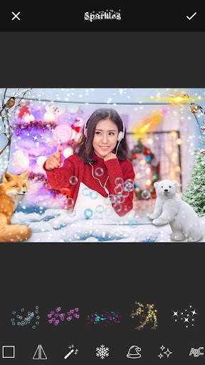 Winter Frames for Pictures with Snowfall screenshot 4