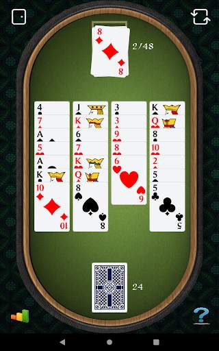 Aces Up Solitaire Kartenspiel screenshot 13