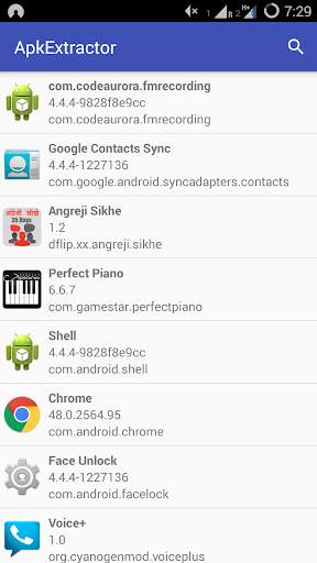 Apk Extractor screenshot 1
