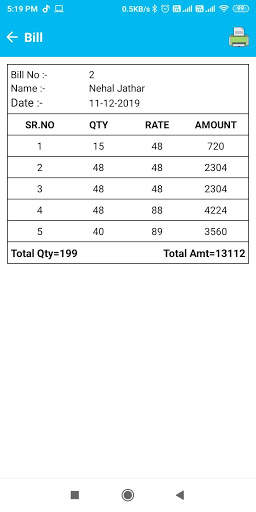 Bill App screenshot 5