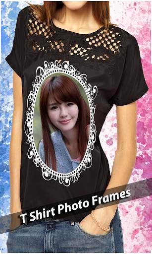 T Shirt Men Photo Frame screenshot 3
