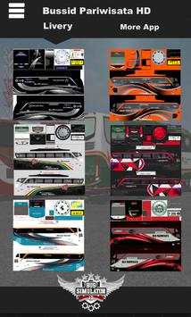 Skin Livery Bussid Pariwisata screenshot 1
