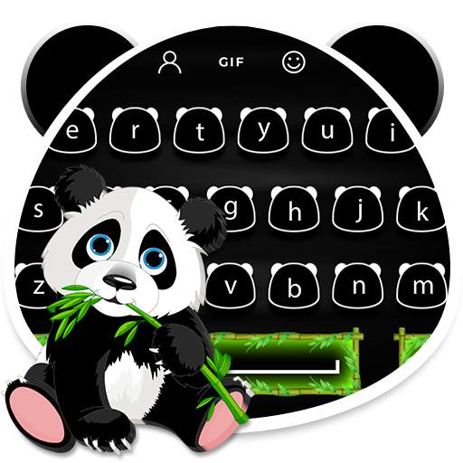 Cute Panda - Keyboard Theme 1.6