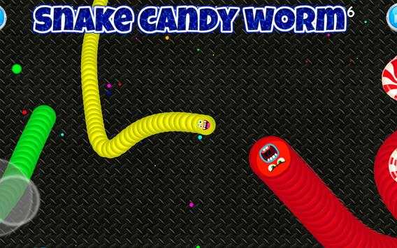 Worm Candy io - Snake Candy Sliter screenshot 5