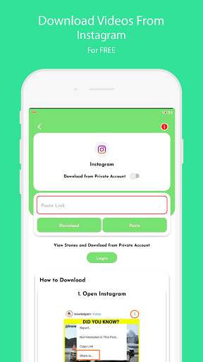 InstaTok - Video Downloader For Instagram, TikTok screenshot 2