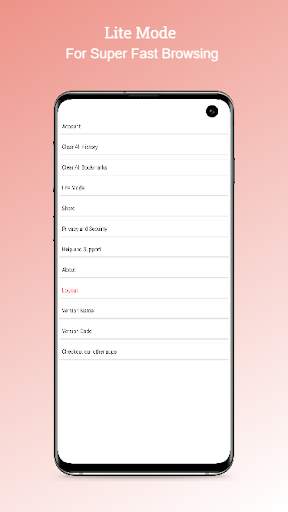 Texter Browser : Browser app for android скриншот 7