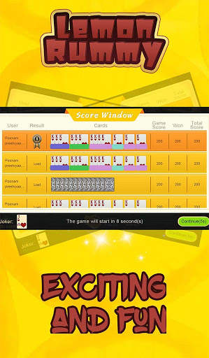 Lemon Rummy screenshot 5