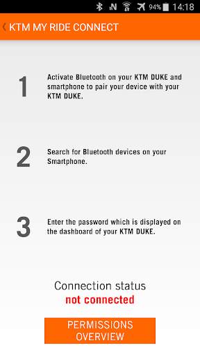 KTM MY RIDE CONNECT screenshot 4
