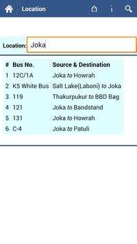 Kolkata Bus Info screenshot 4