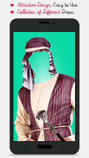 Saudi Man Photo Suit screenshot 2