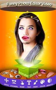 Funny Photo Editor Video screenshot 8