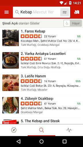 Yelp screenshot 2