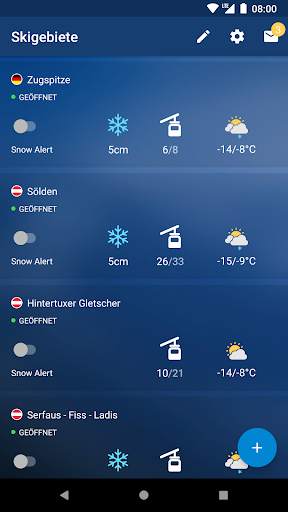 Schneehoehen Ski App screenshot 6