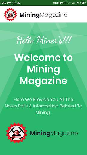 Mining Magazine-Information& PDF related to Mining скриншот 1