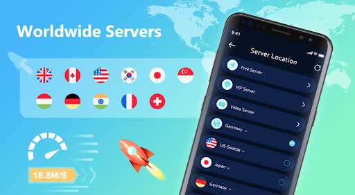 Typhoon VPN - Super Fast Free VPN & Secure Hotspot screenshot 4