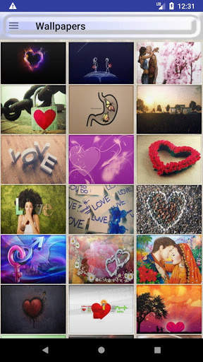 Love Ringtones and Love Wallpapers 4 تصوير الشاشة