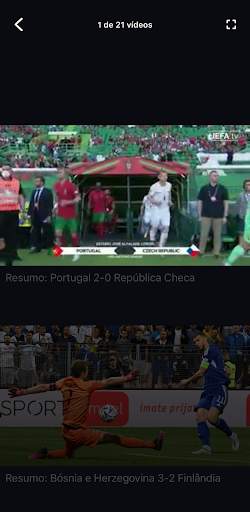 EURO 2024 e Women's EURO 2025 screenshot 2