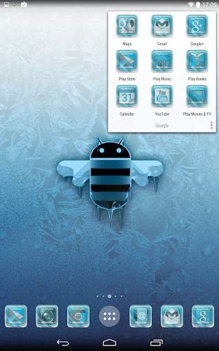 Frozen Android NOVA Launcher Theme - Iconpack 6 تصوير الشاشة