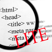 Show HTML Lite icon